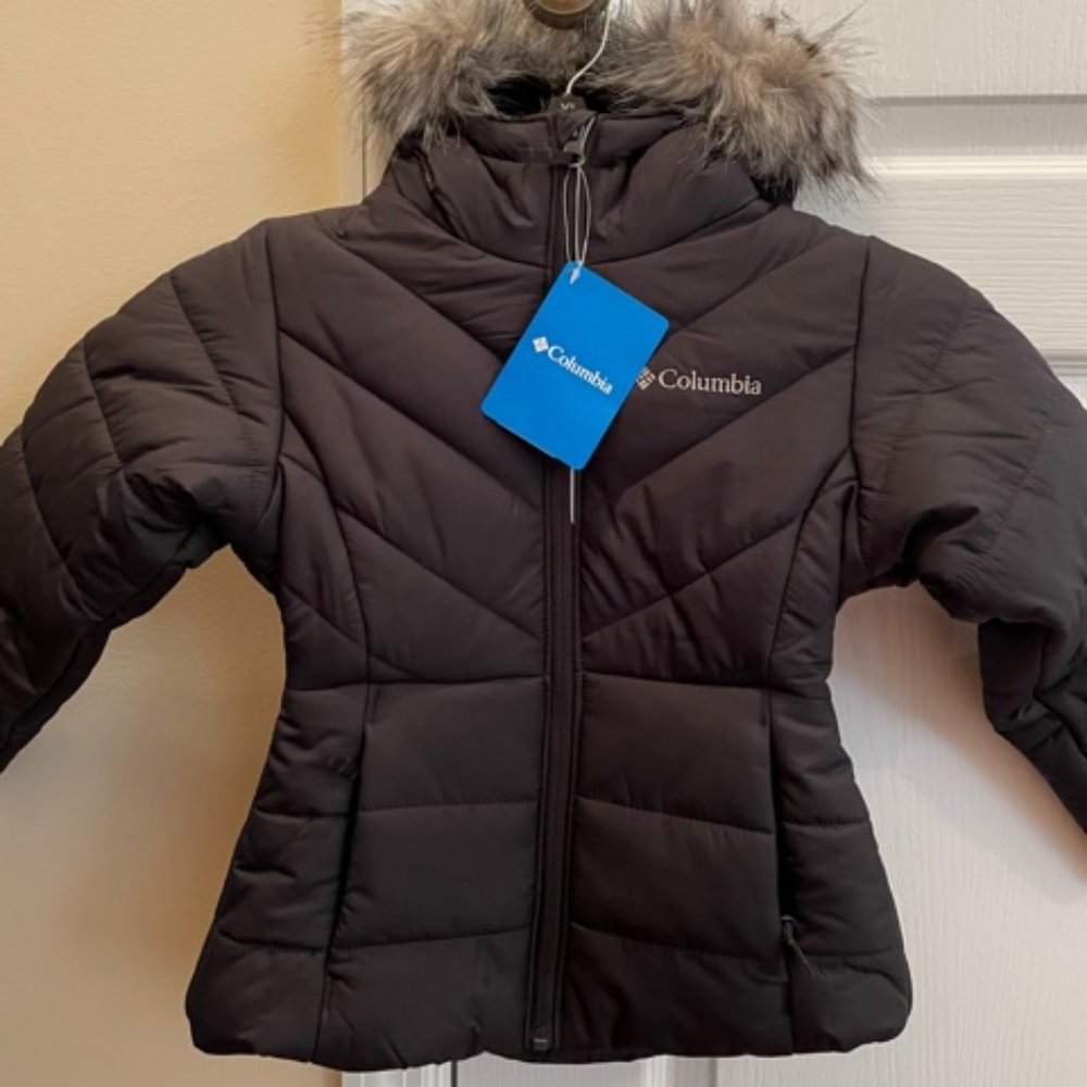 NWT Black Columbia Jacket XXS 2TP